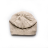 Slouchy Double Layered French Silk Lined Beanie Wool