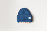 Vintage Silk Lined Cashmere Striped Ski Beanie- Unisex