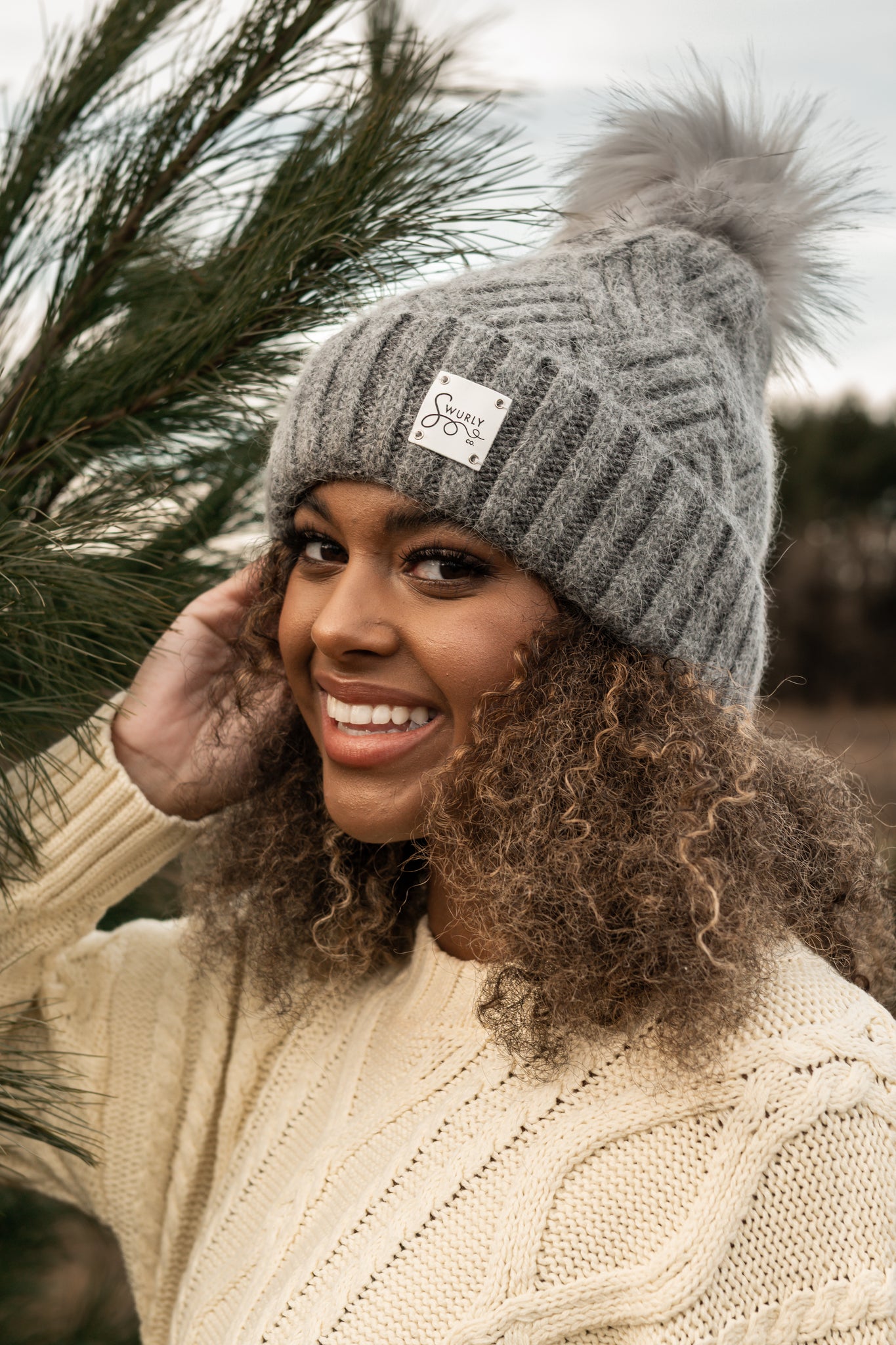 Sweater Weather Silk Lined Hat