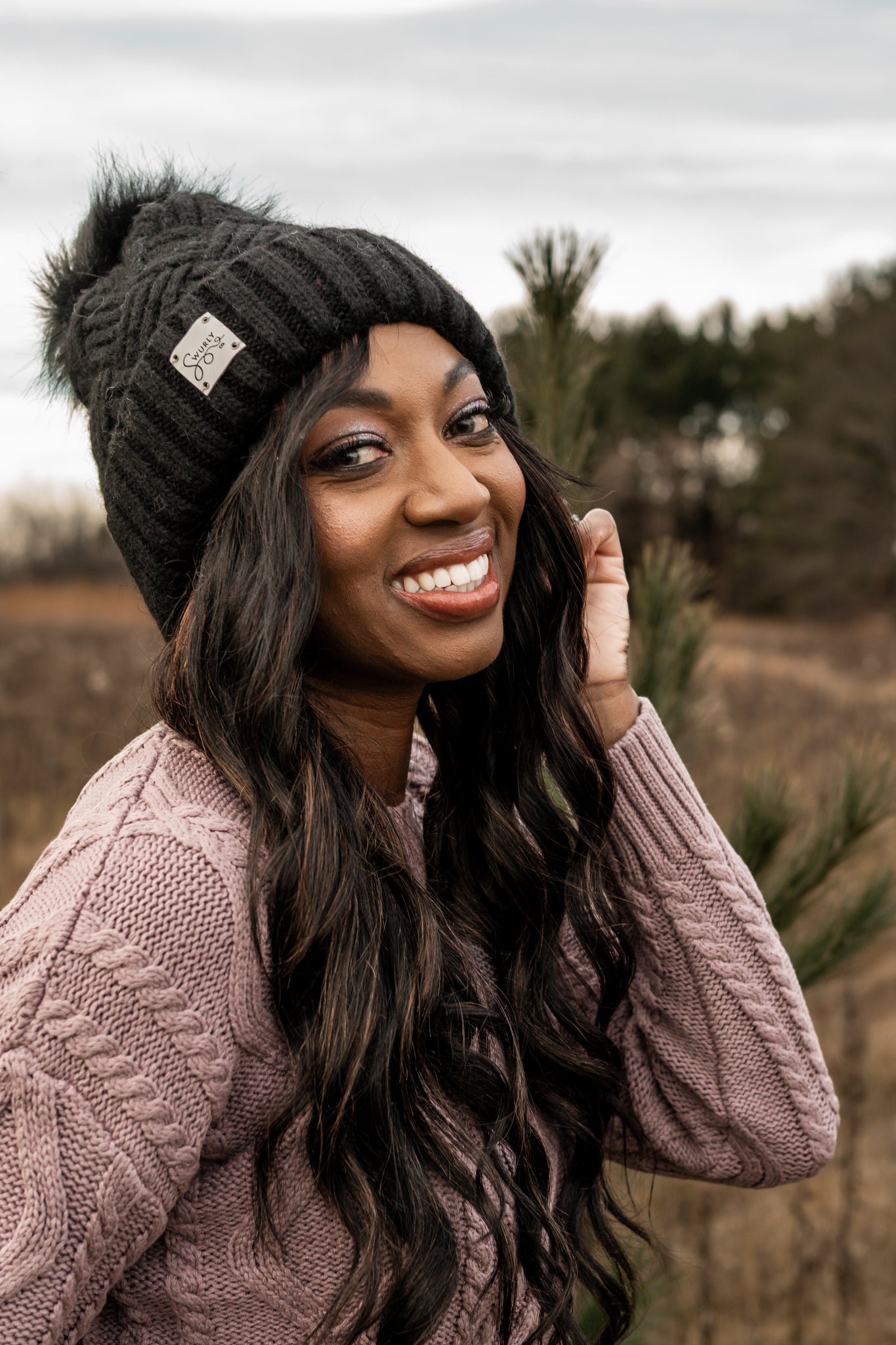 Sweater Weather Silk Lined Hat