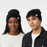 Cuffed Double Layer Cashmere Knit – Unisex