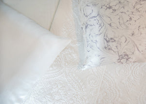 Solid Queen Silk Pillowcase Sets